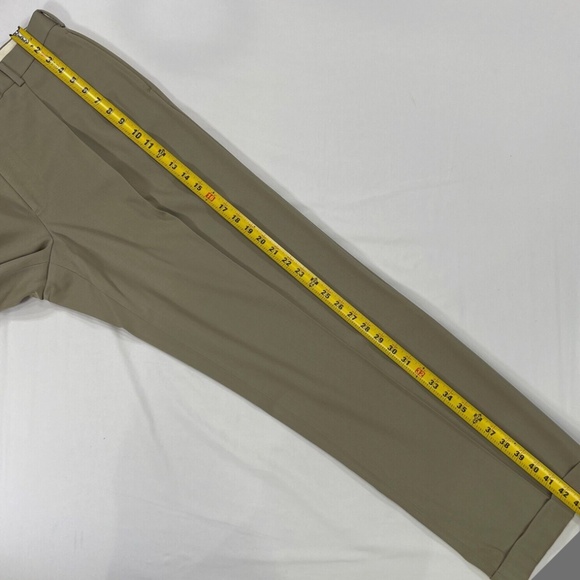 Brooks Brothers Dress Pants Mens 34x31 Khaki 1818 Madison Wool Pleated Cuffed - Picture 8 of 13